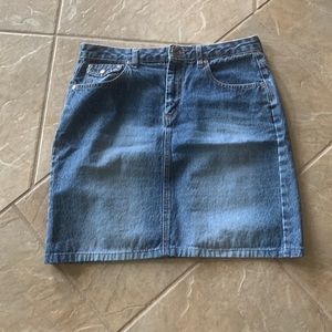 Arizona denim skirt sz 16 1/2 plus